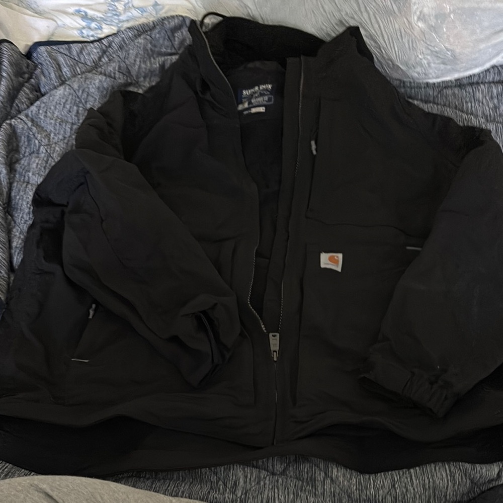 Carhartt Black Rain Jacket